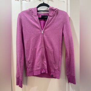 Hurley Fuchsia Zip-Up Hoodie